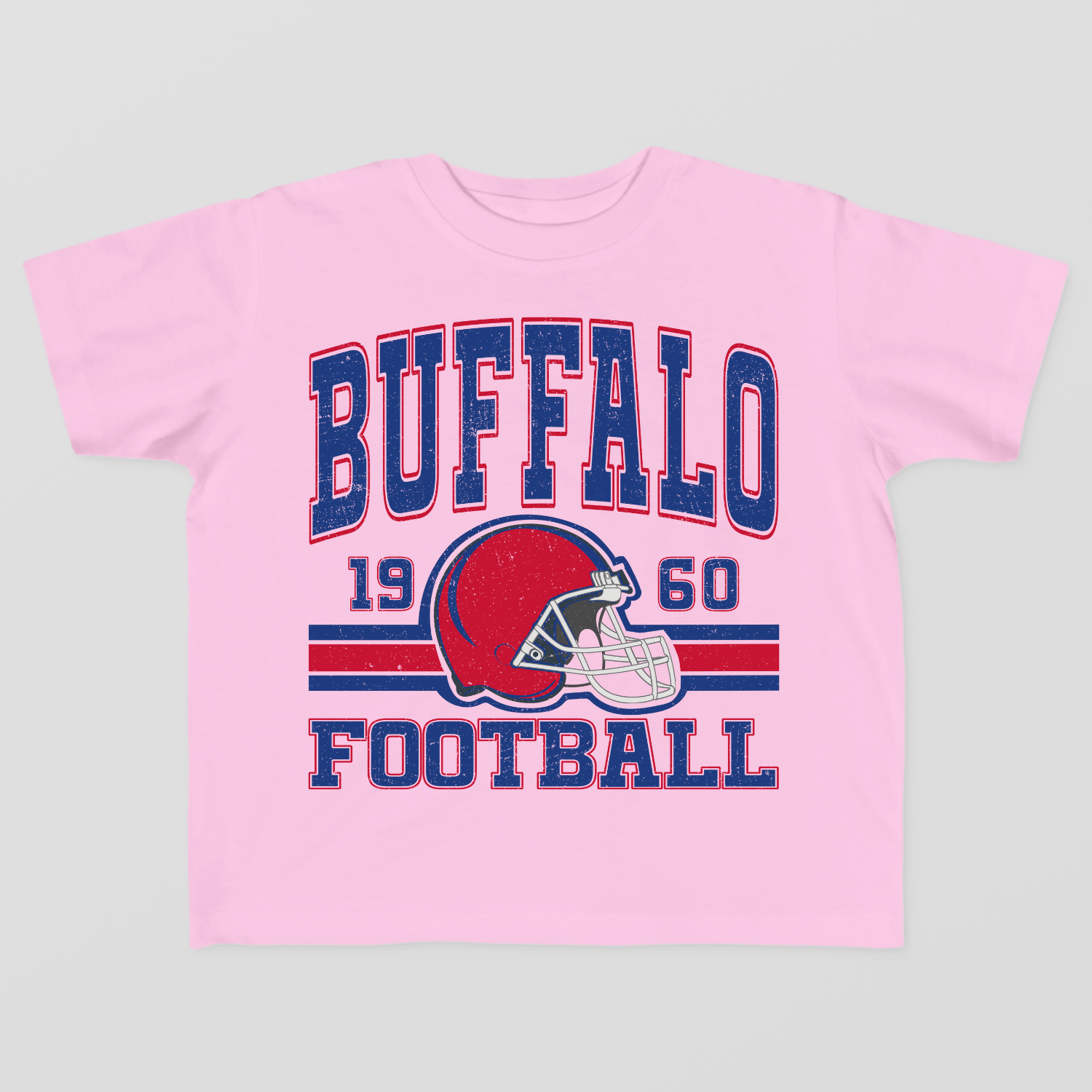 Vintage Style Buffalo Football Toddler T-Shirt