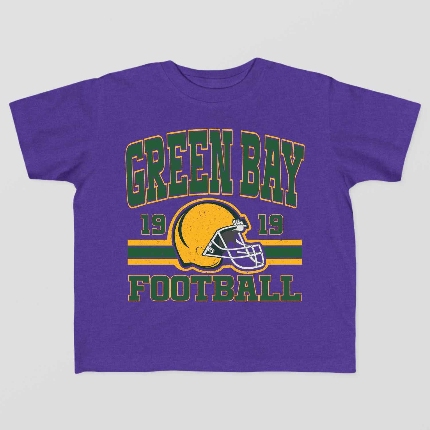 Vintage Style Green Bay Football Toddler T-Shirt