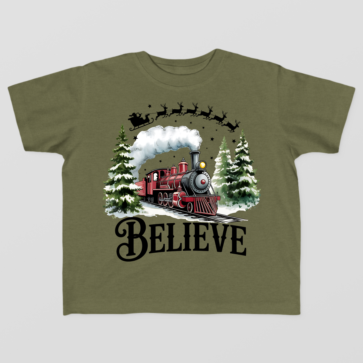 Believe Christmas Toddler T-Shirt