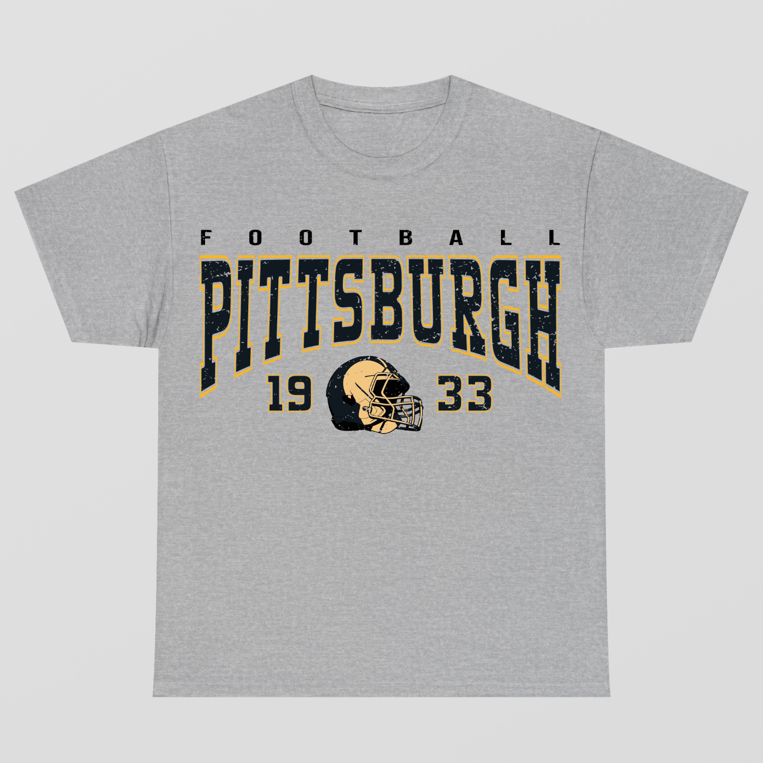 Vintage Style Pittsburgh Football T-Shirt