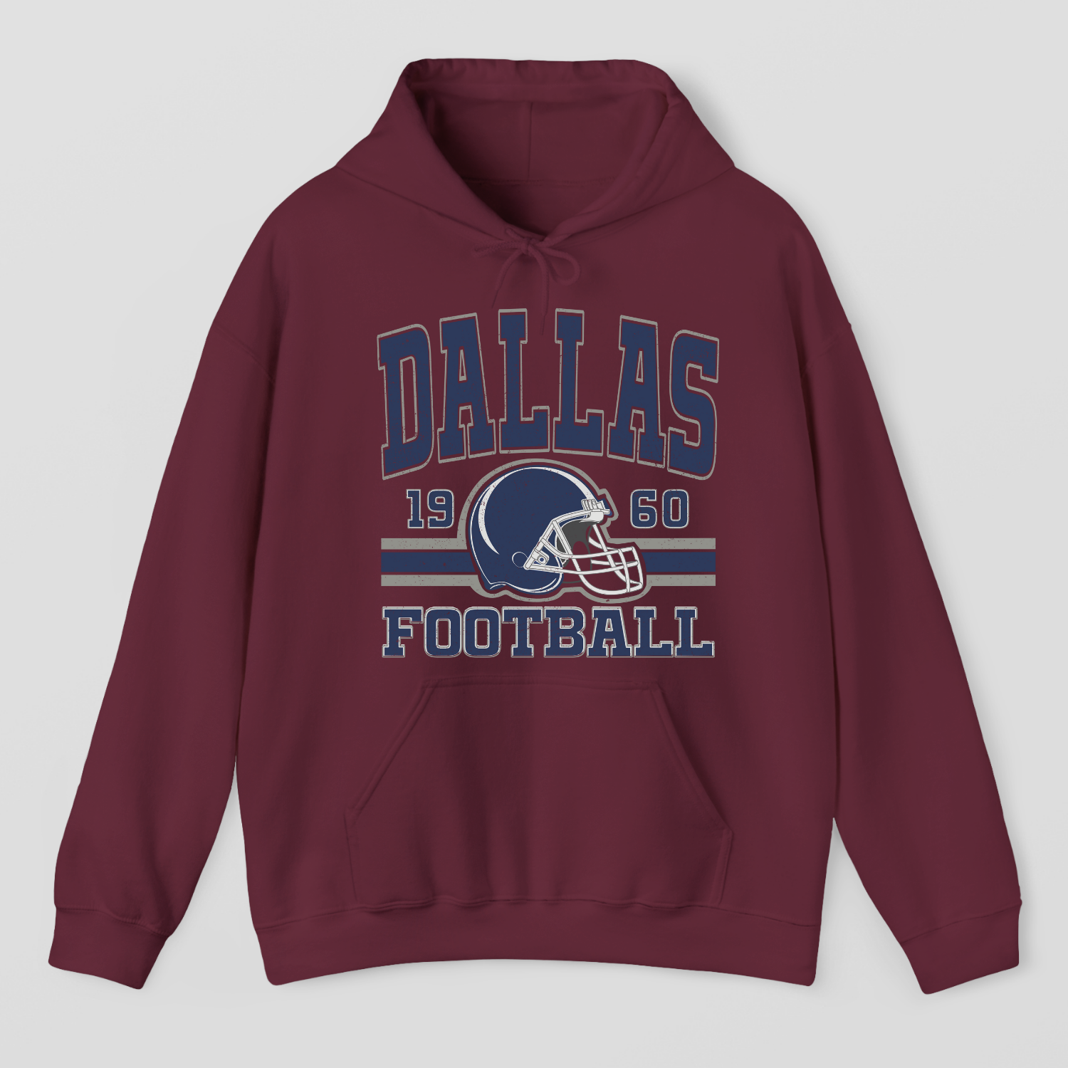 Vintage Style Dallas Football Hoodie