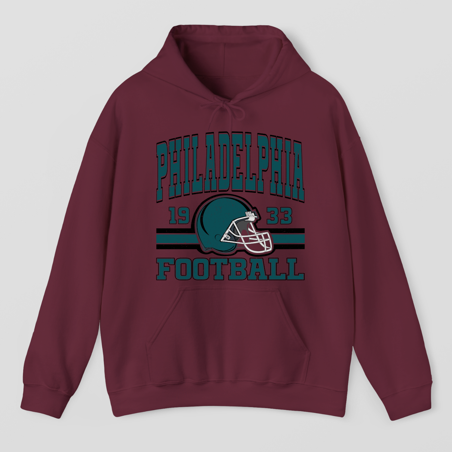 Vintage Style Philadelphia Football Hoodie