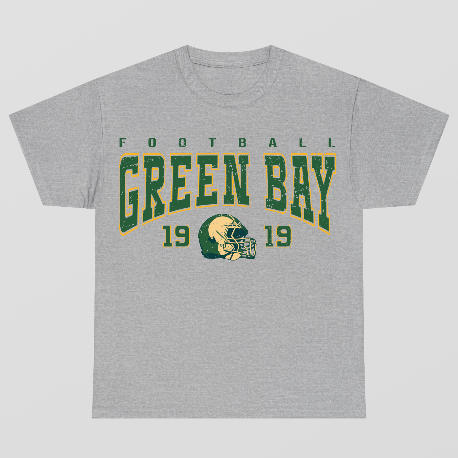 Vintage Style Green Bay Football T-Shirt