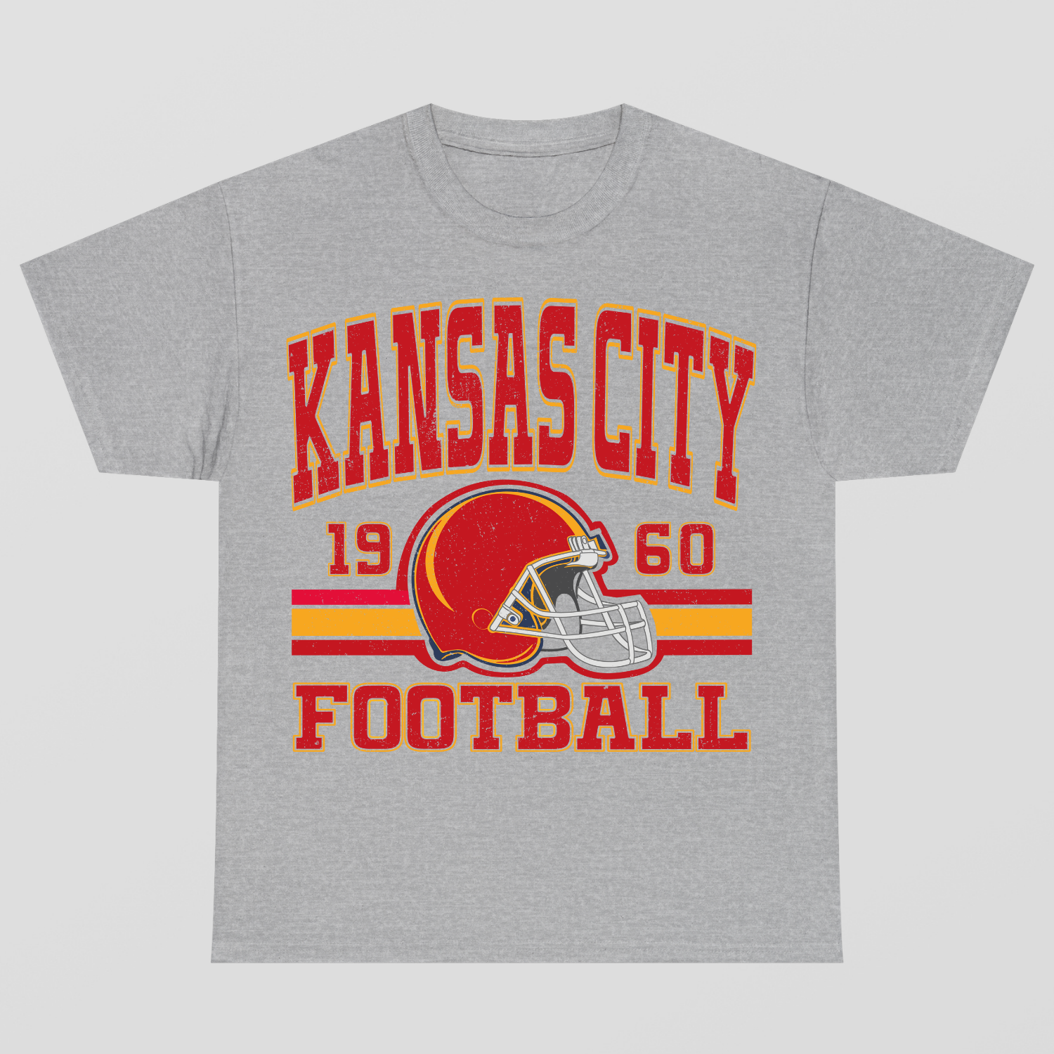 Vintage Style Kansas City Football T-Shirt