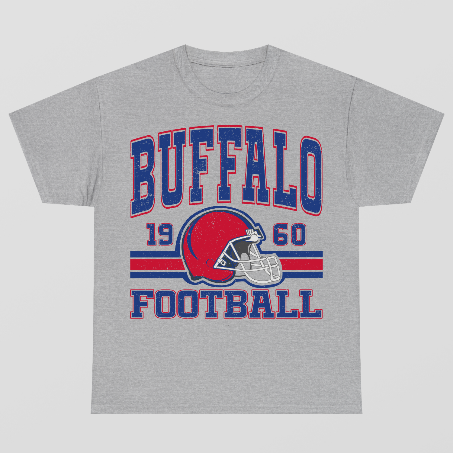 Vintage Style Buffalo Football T-Shirt