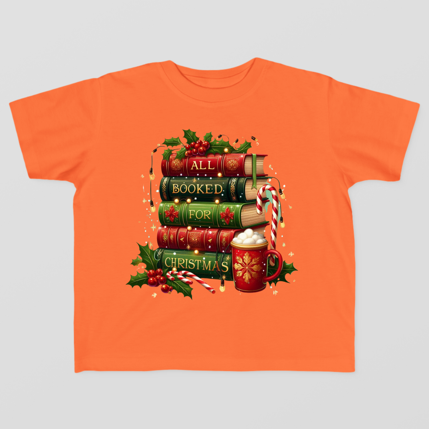 Christmas Books Toddler T-Shirt