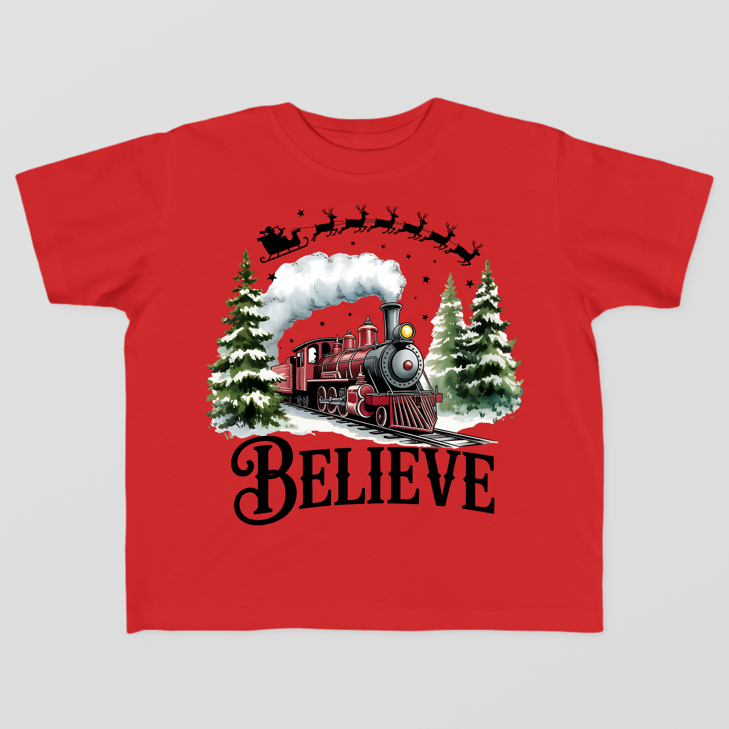 Believe Christmas Toddler T-Shirt