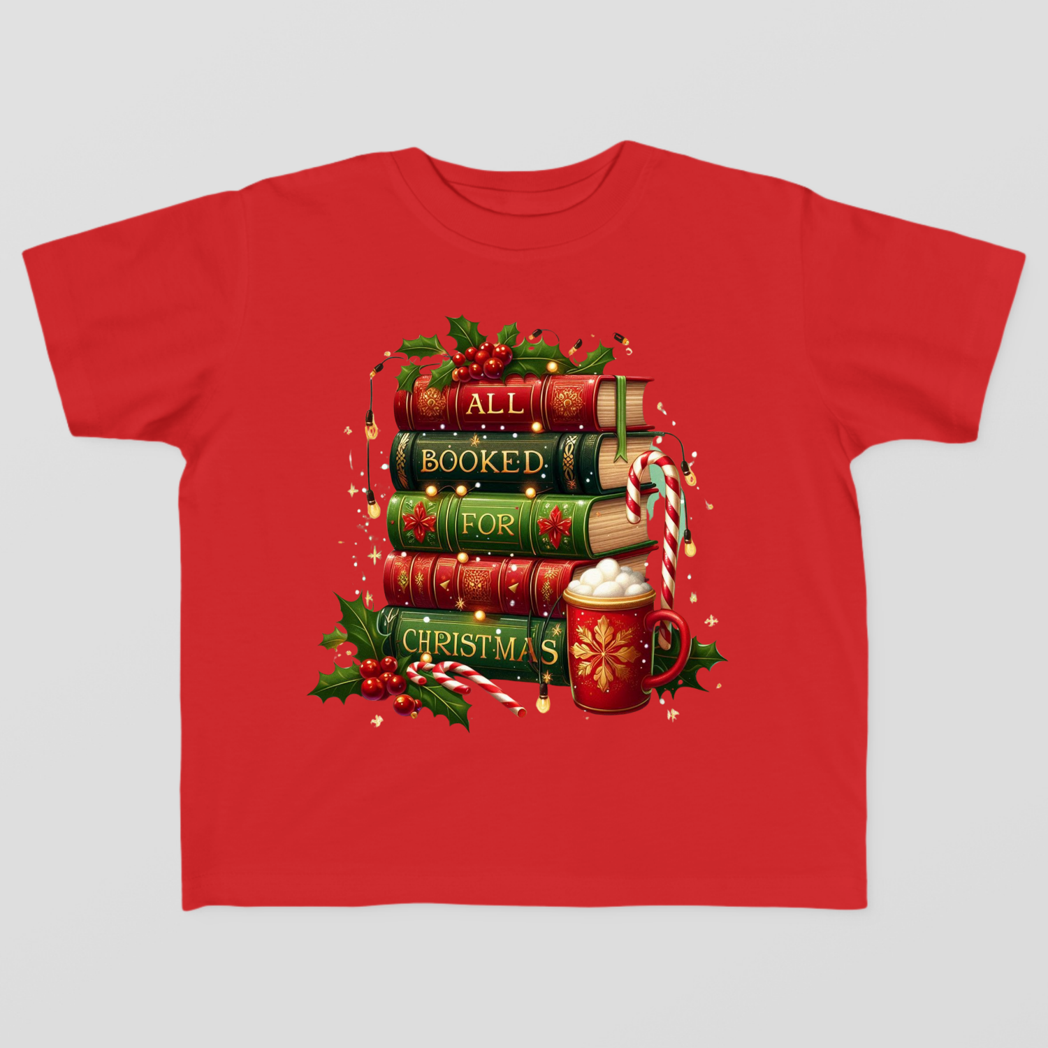 Christmas Books Toddler T-Shirt