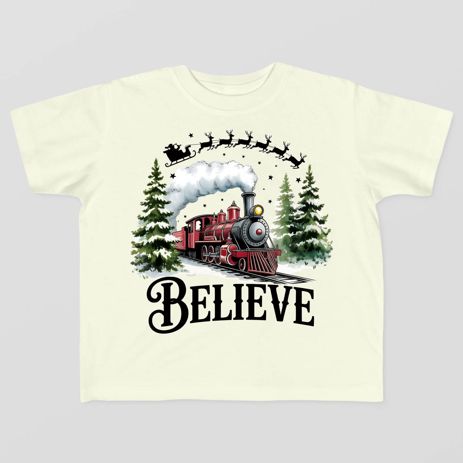 Believe Christmas Toddler T-Shirt