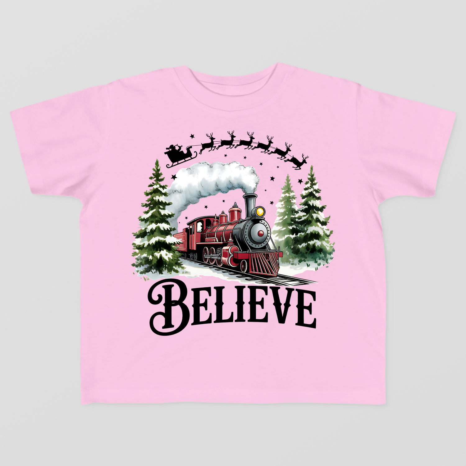 Believe Christmas Toddler T-Shirt