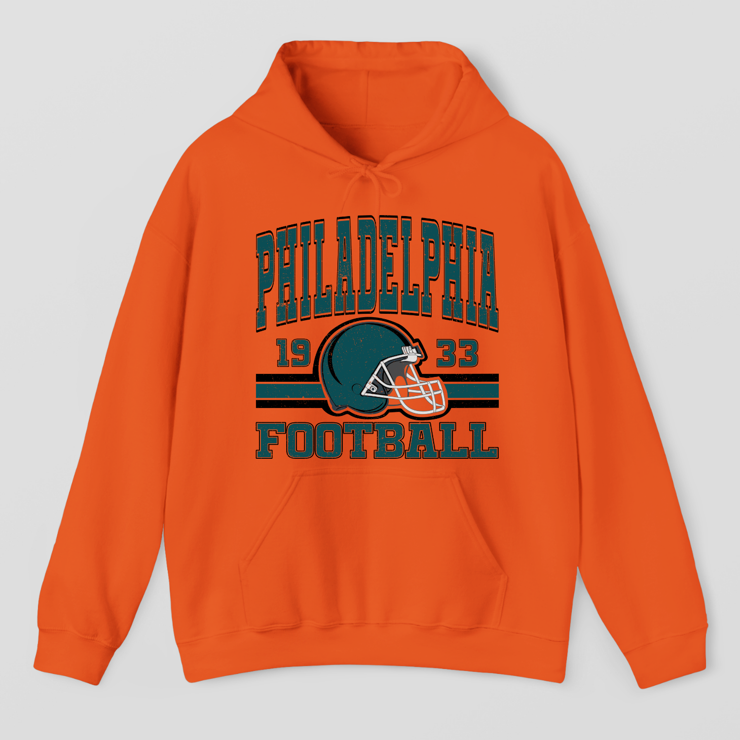 Vintage Style Philadelphia Football Hoodie
