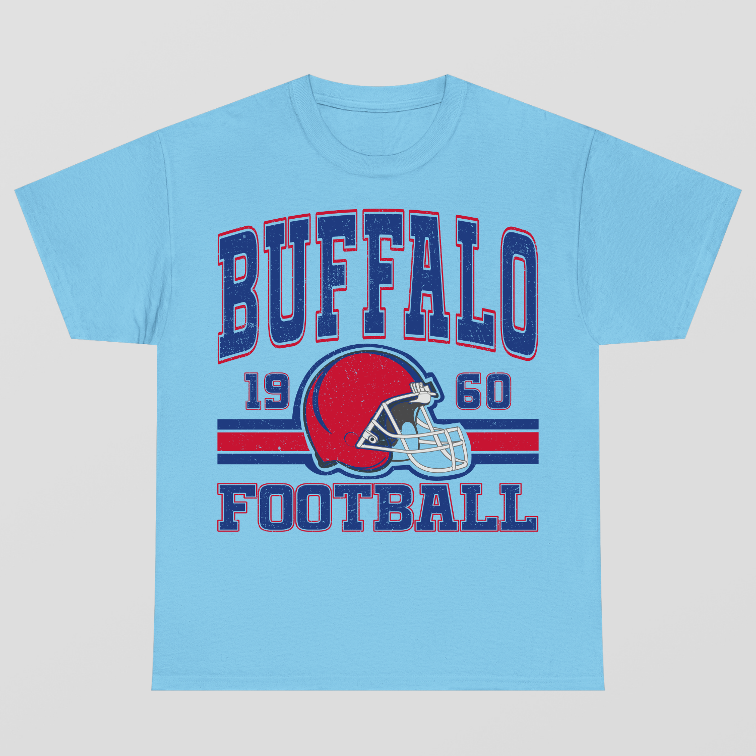 Vintage Style Buffalo Football T-Shirt