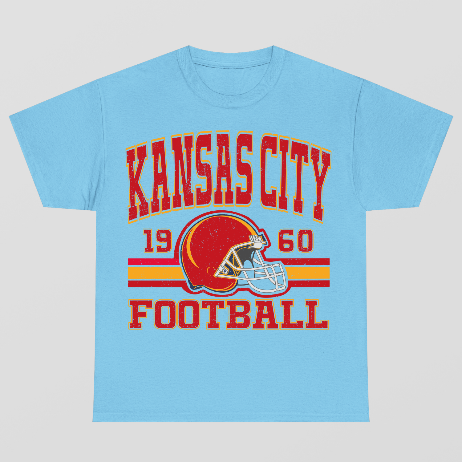 Vintage Style Kansas City Football T-Shirt