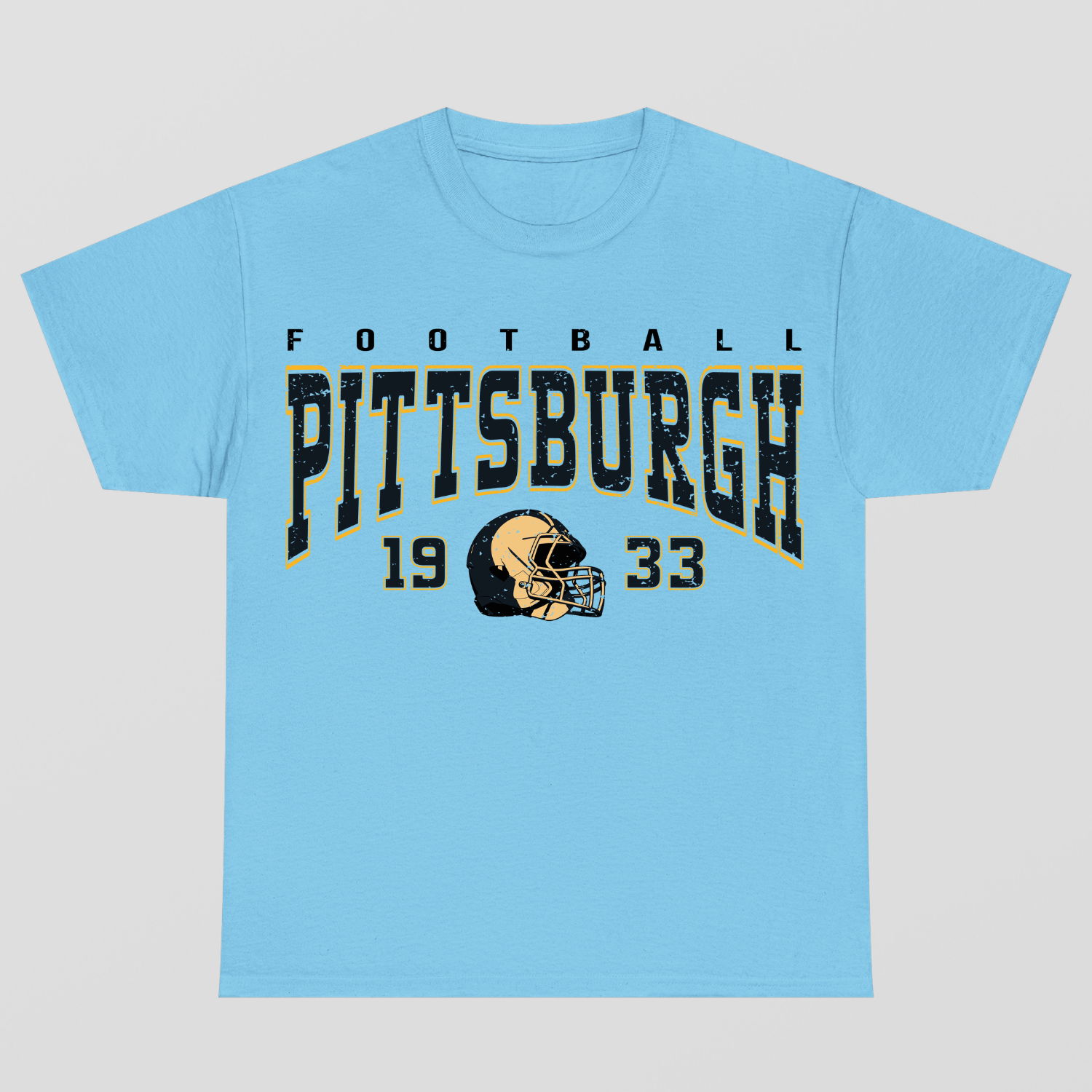 Vintage Style Pittsburgh Football T-Shirt