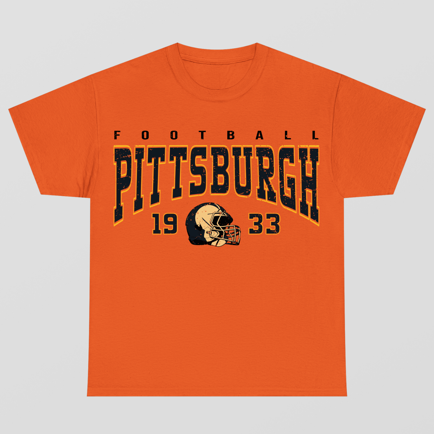 Vintage Style Pittsburgh Football T-Shirt