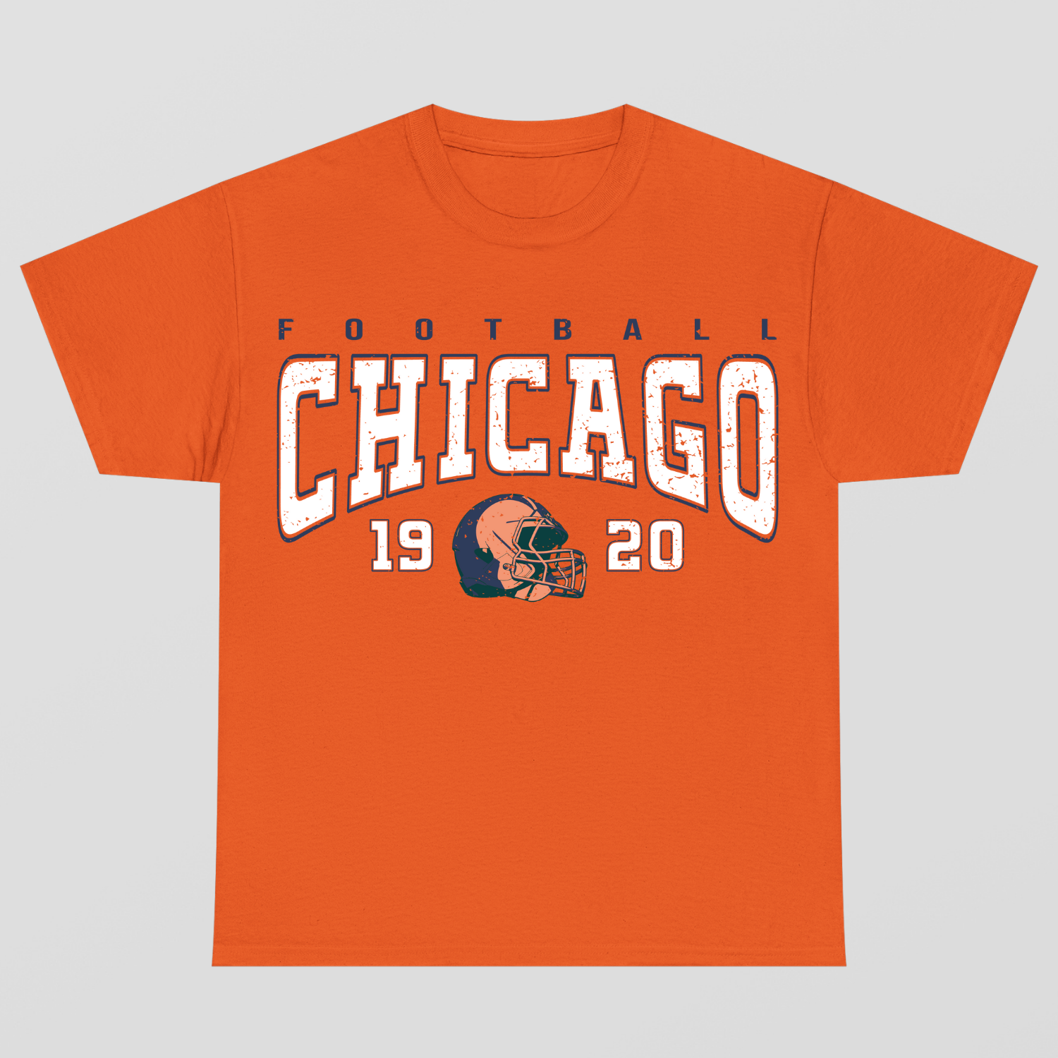 Vintage Style Chicago Football T-Shirt