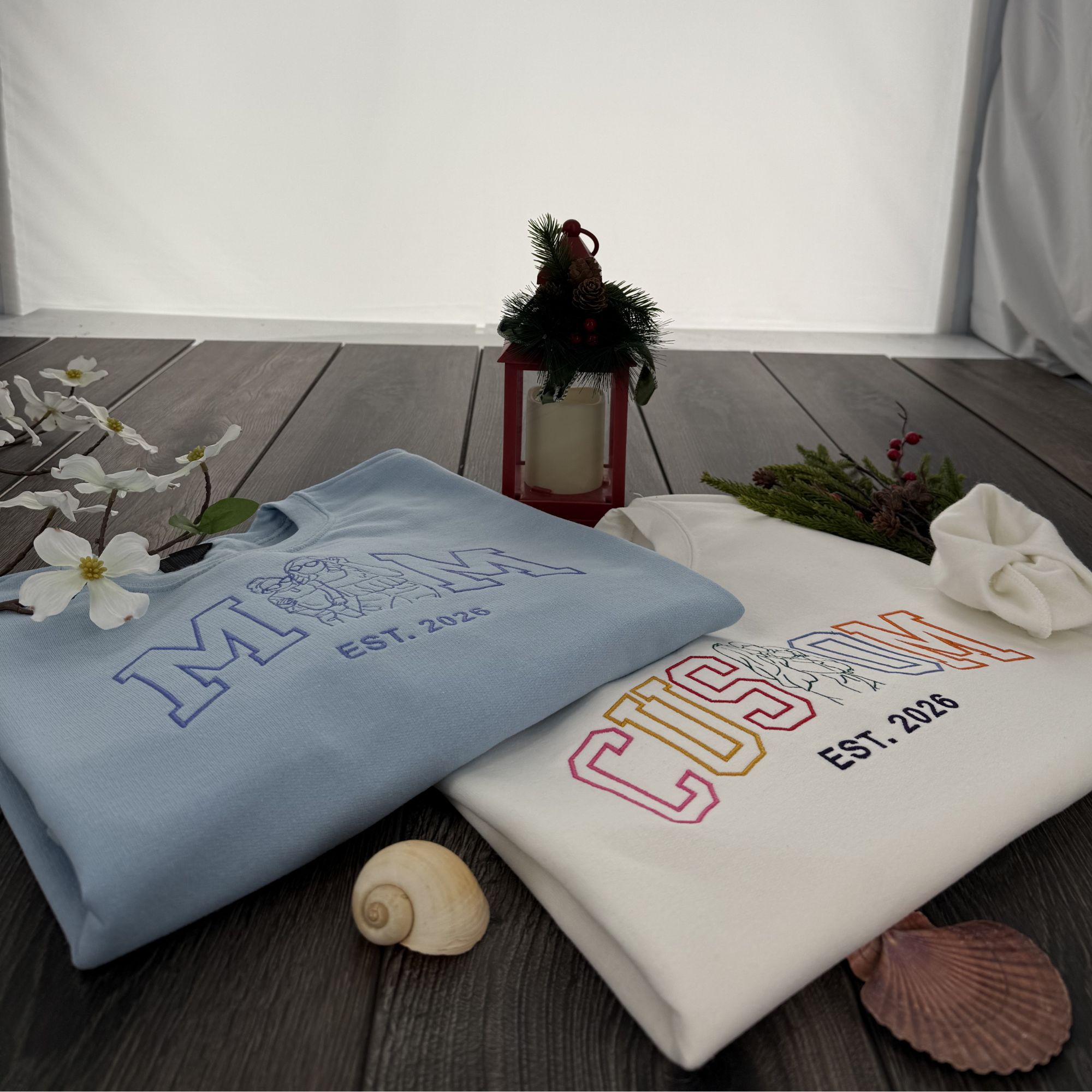 Custom Embroidered Mother's Day Sweatshirt