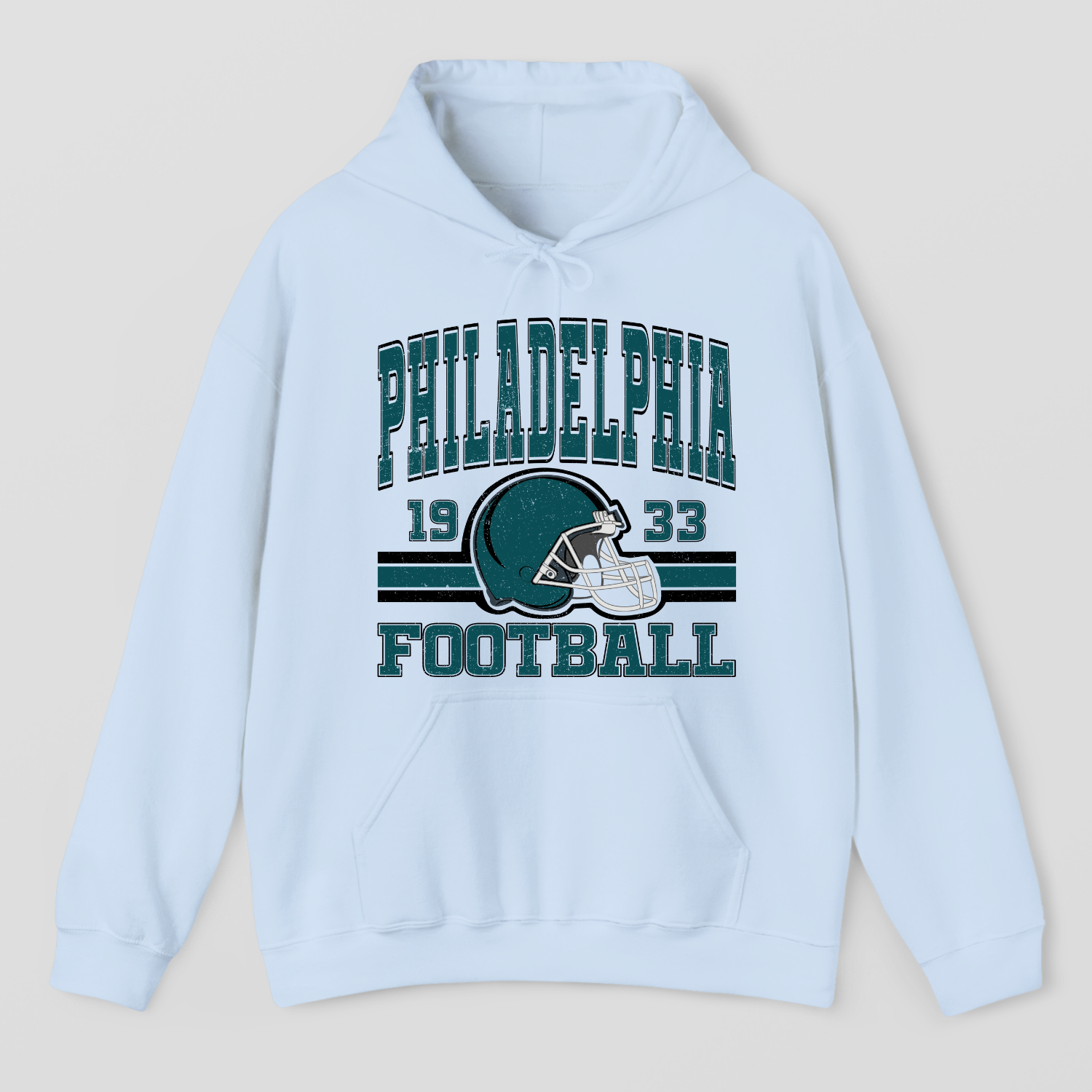 Vintage Style Philadelphia Football Hoodie