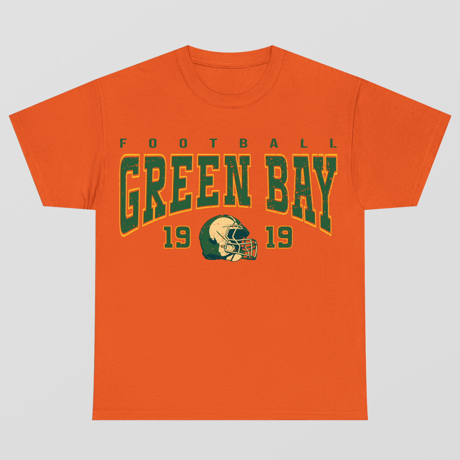 Vintage Style Green Bay Football T-Shirt