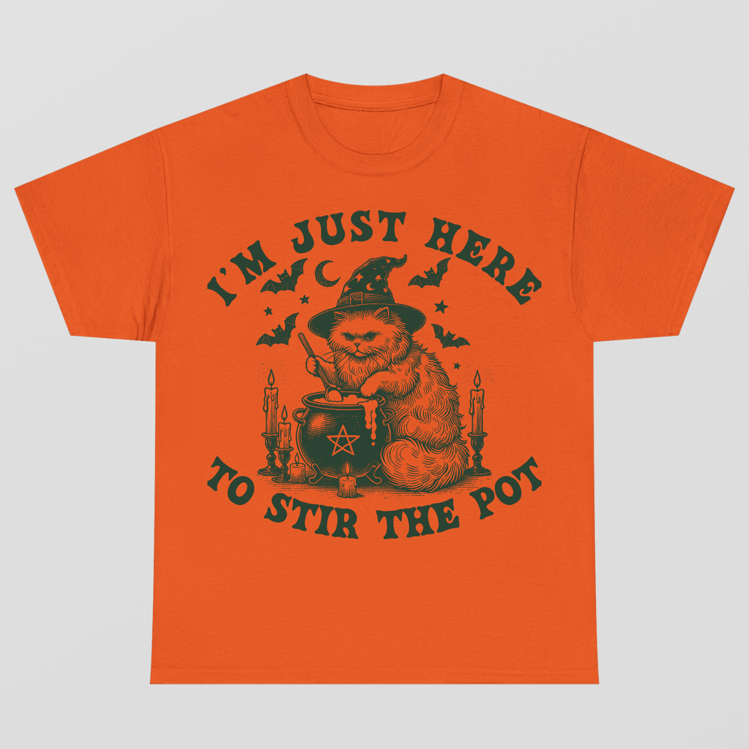 I Am Just Here To Stir The Pot Halloween T-Shirt