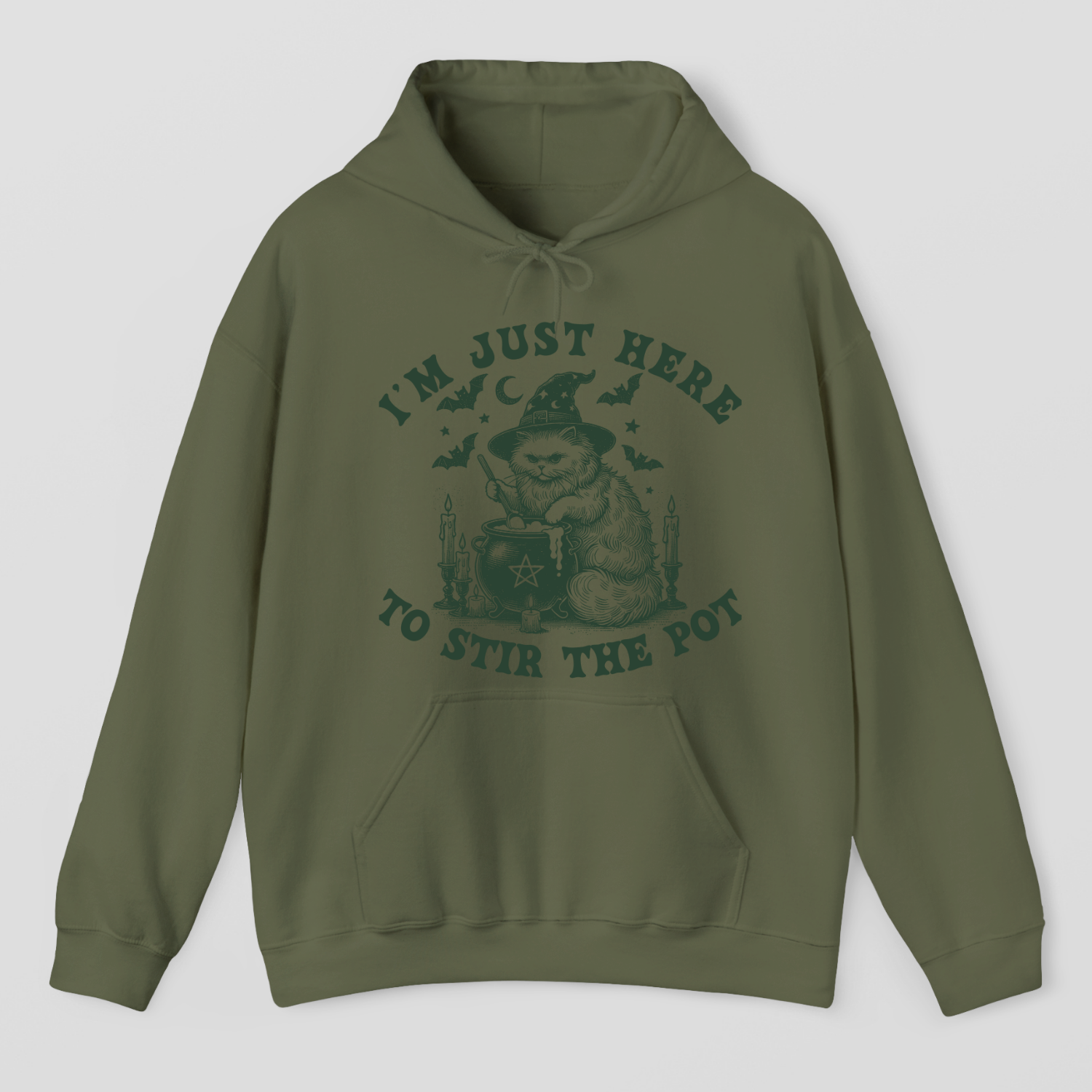 I Am Just Here To Stir The Pot Halloween Hoodie