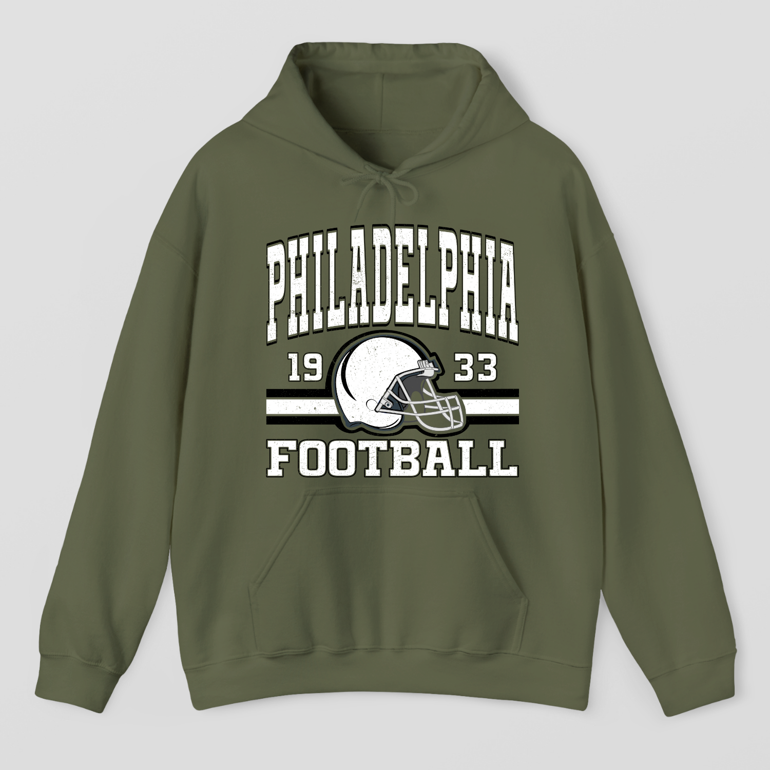 Vintage Style Philadelphia Football Hoodie