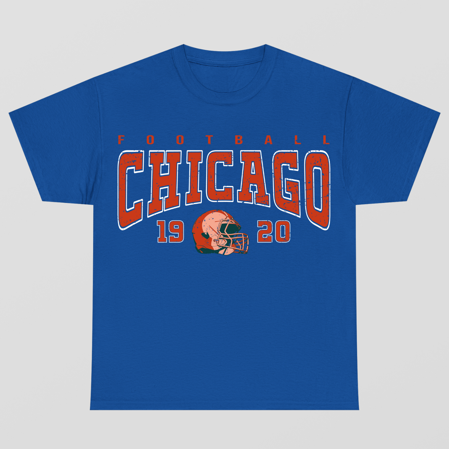 Vintage Style Chicago Football T-Shirt