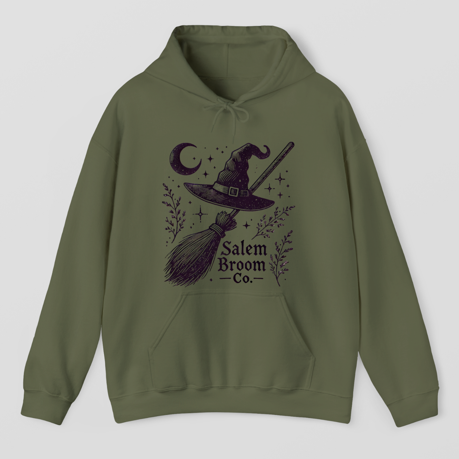 Salem Broom Co. Halloween Hoodie