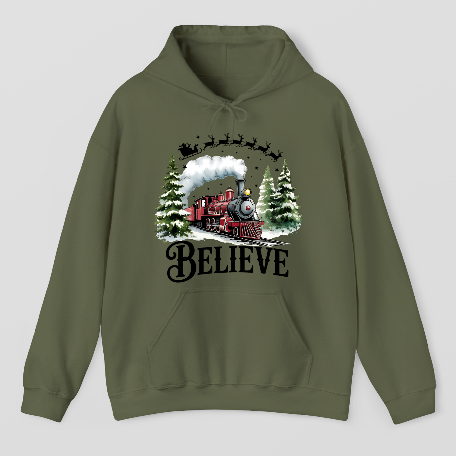 Believe Christmas Hoodie