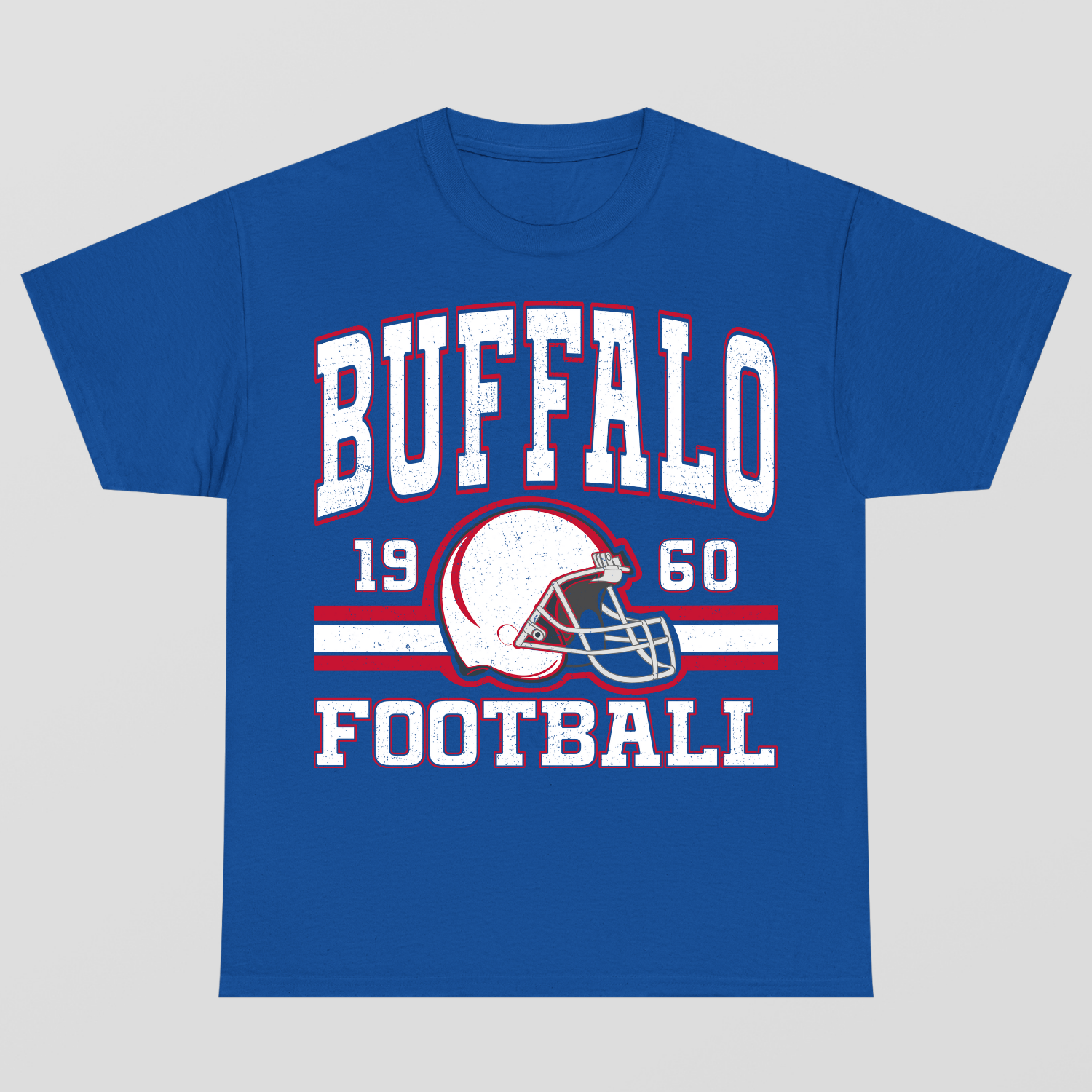 Vintage Style Buffalo Football T-Shirt