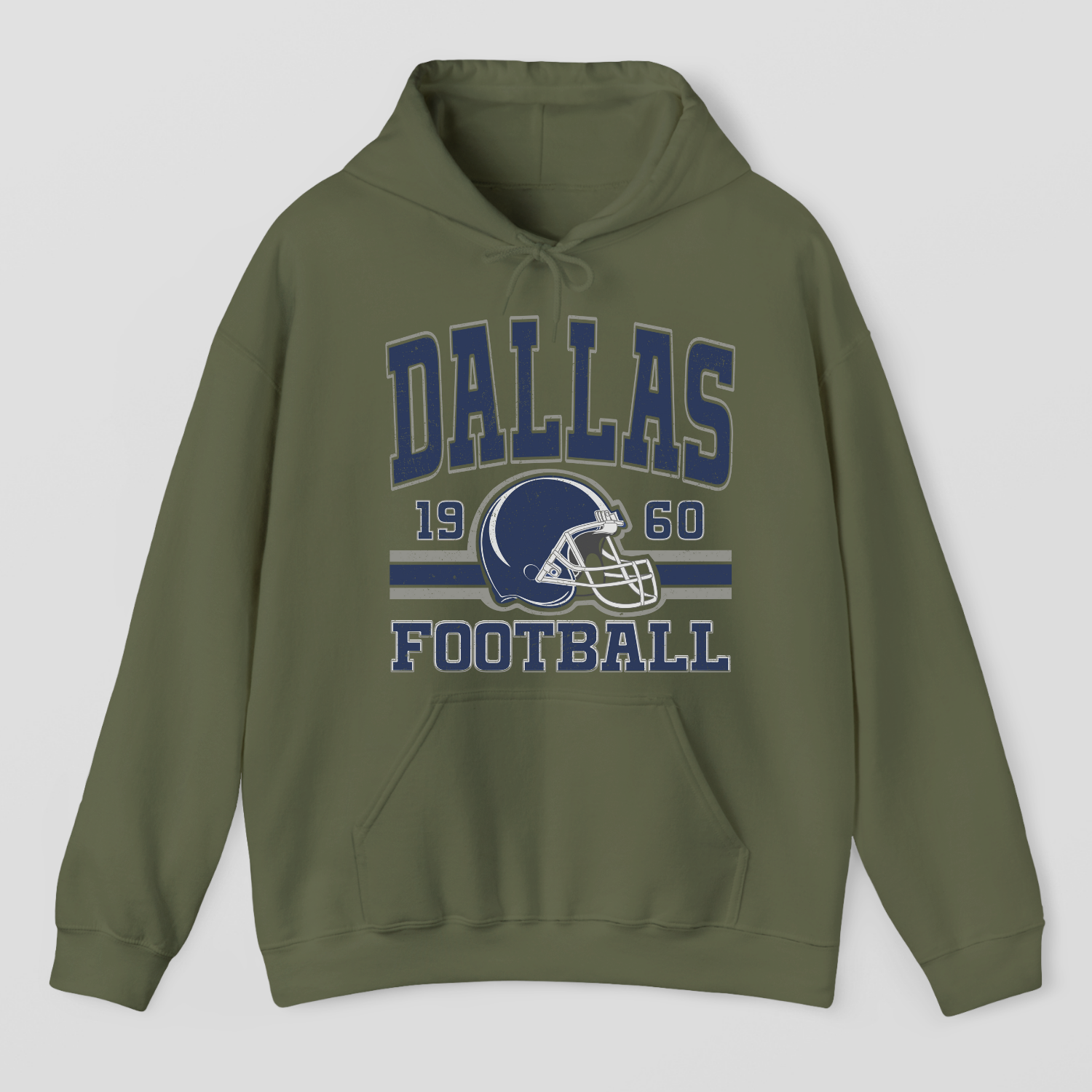 Vintage Style Dallas Football Hoodie