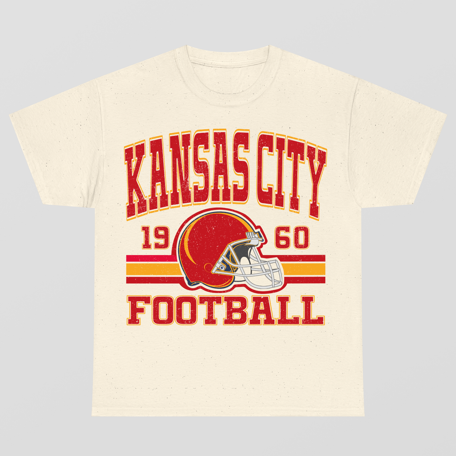 Vintage Style Kansas City Football T-Shirt