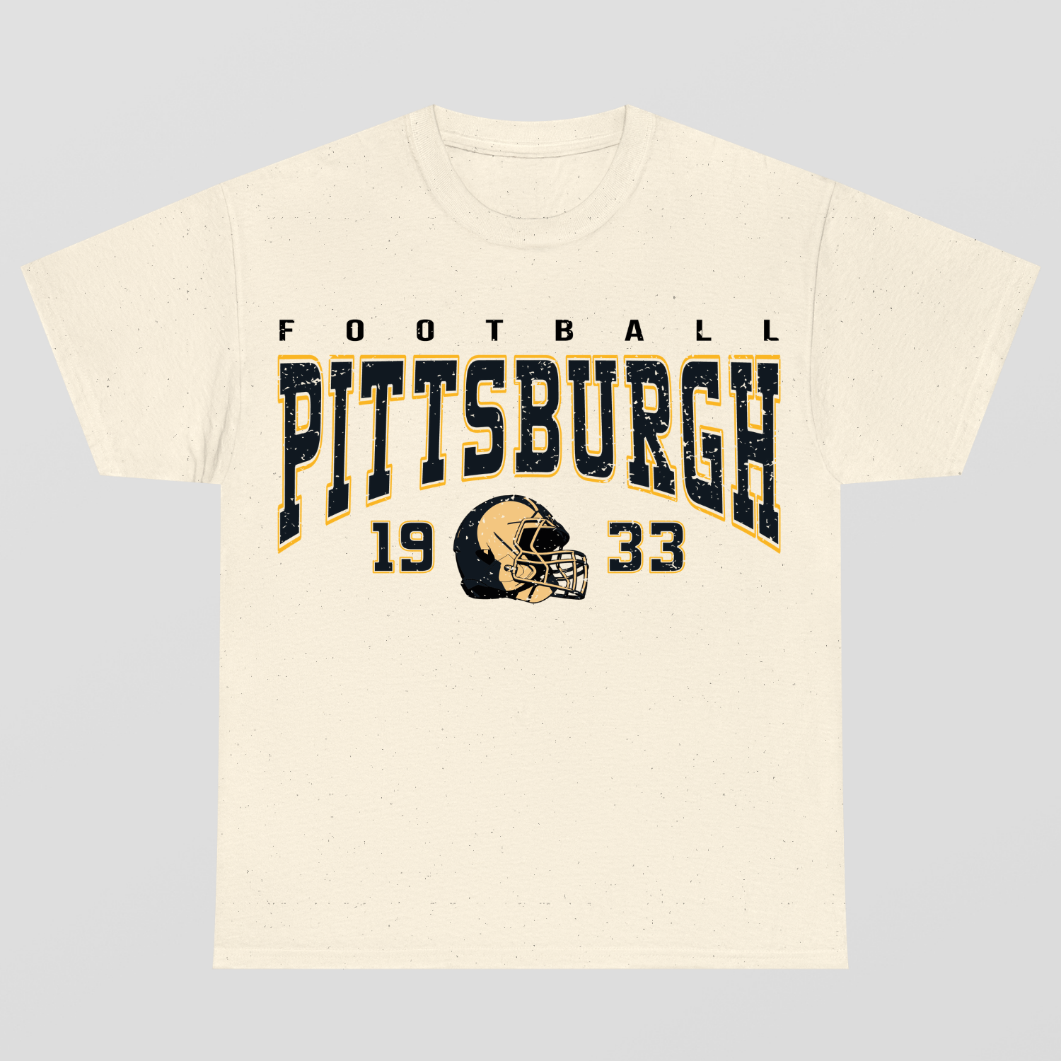Vintage Style Pittsburgh Football T-Shirt