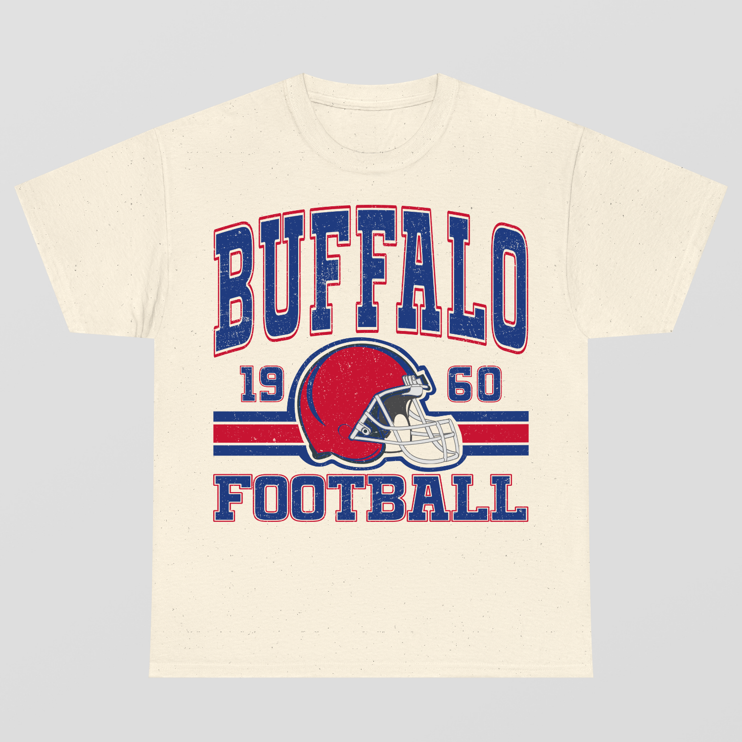 Vintage Style Buffalo Football T-Shirt
