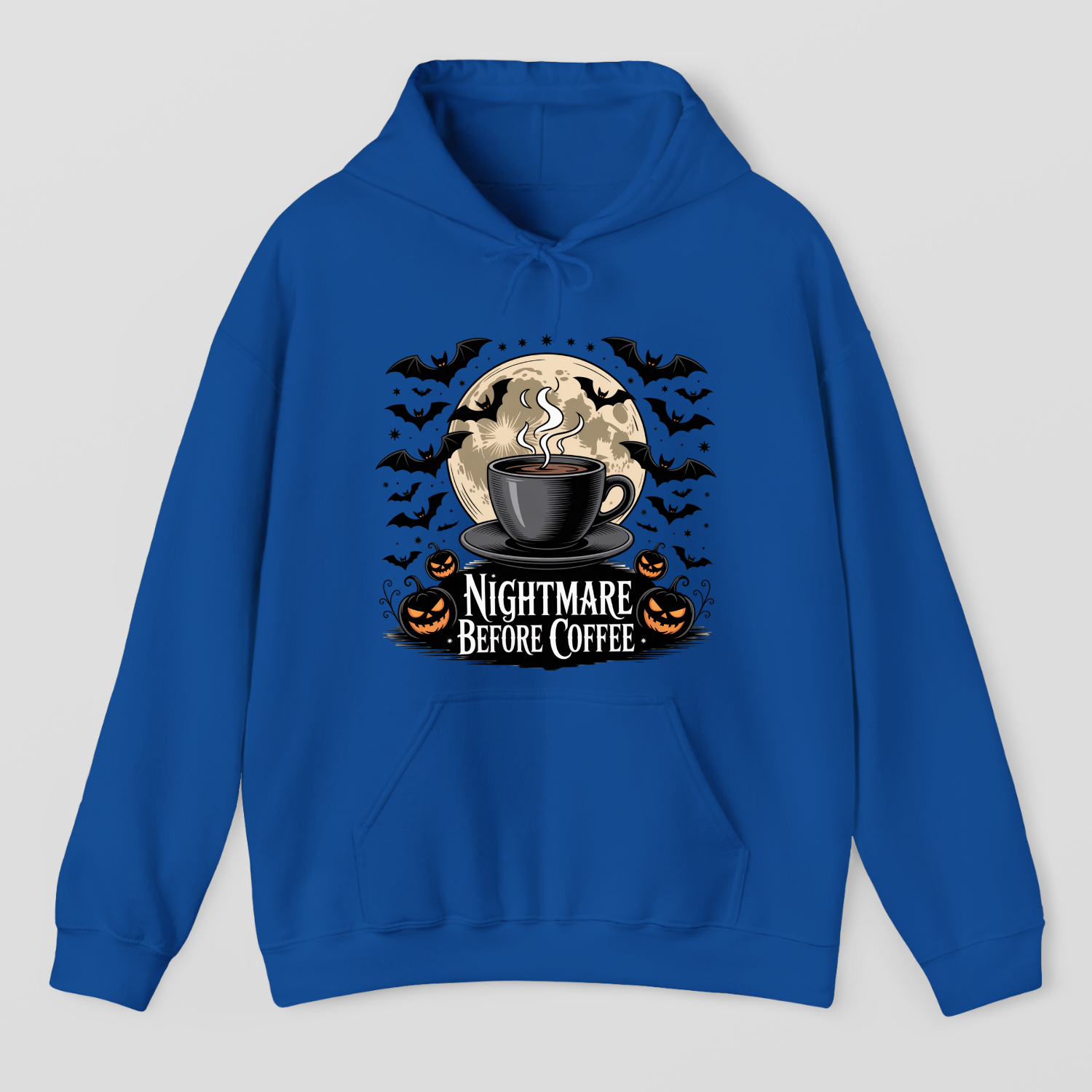 Nightmare Before Coffe Halloween Hoodie
