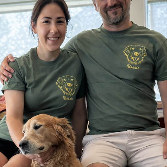 Custom Pet Portrait T-Shirt