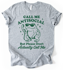Call Me Antisocial T-Shirt