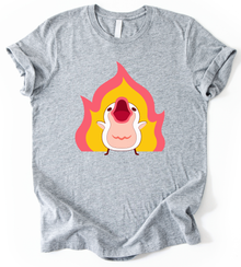 Chick And Flame T-Shirt
