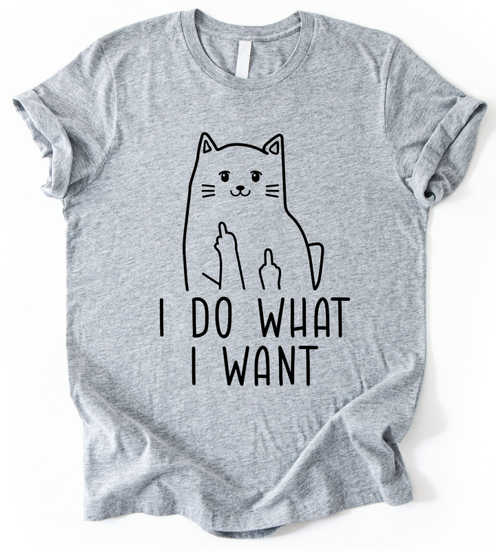 I Do What I Want T-Shirt alternate view