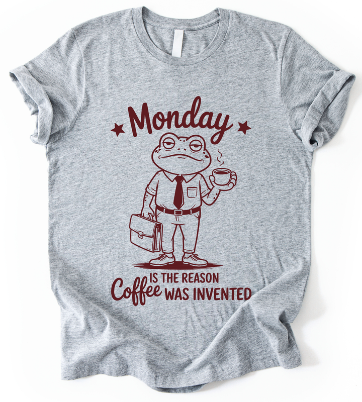 Monday Coffee Is The Reason T-Shirt alternate view
