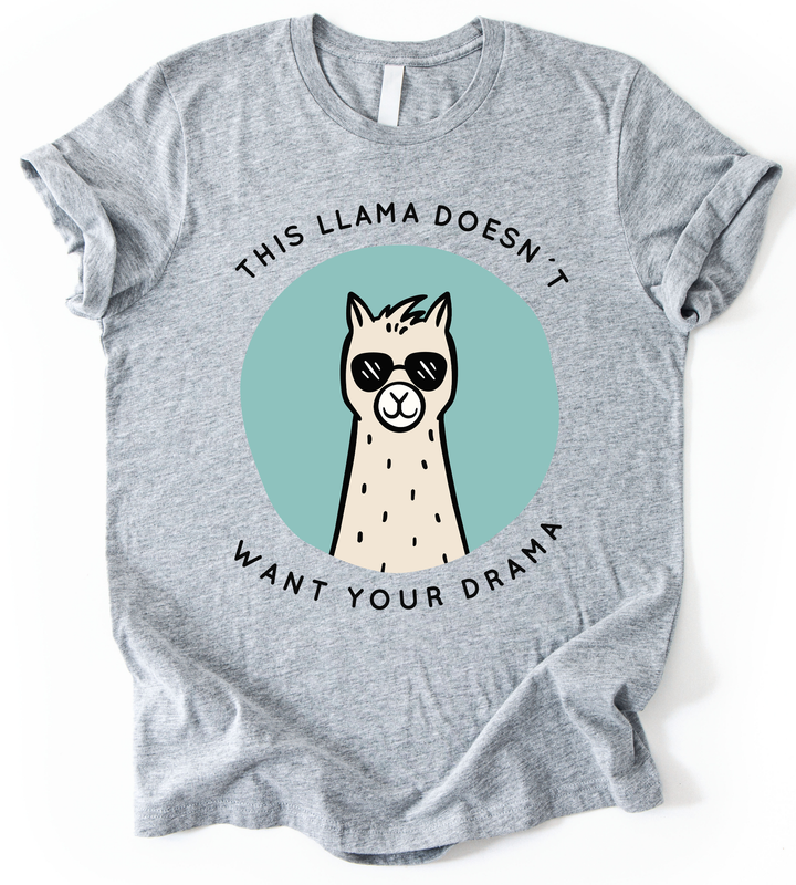 This Llama T-Shirt alternate view