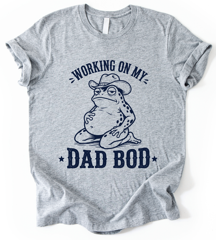Working On My Dad Bod T-Shirt alternate view