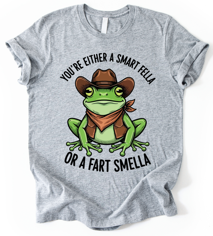 You Re Either A Smart Fella T-Shirt alternate view