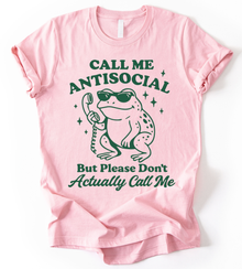 Call Me Antisocial T-Shirt