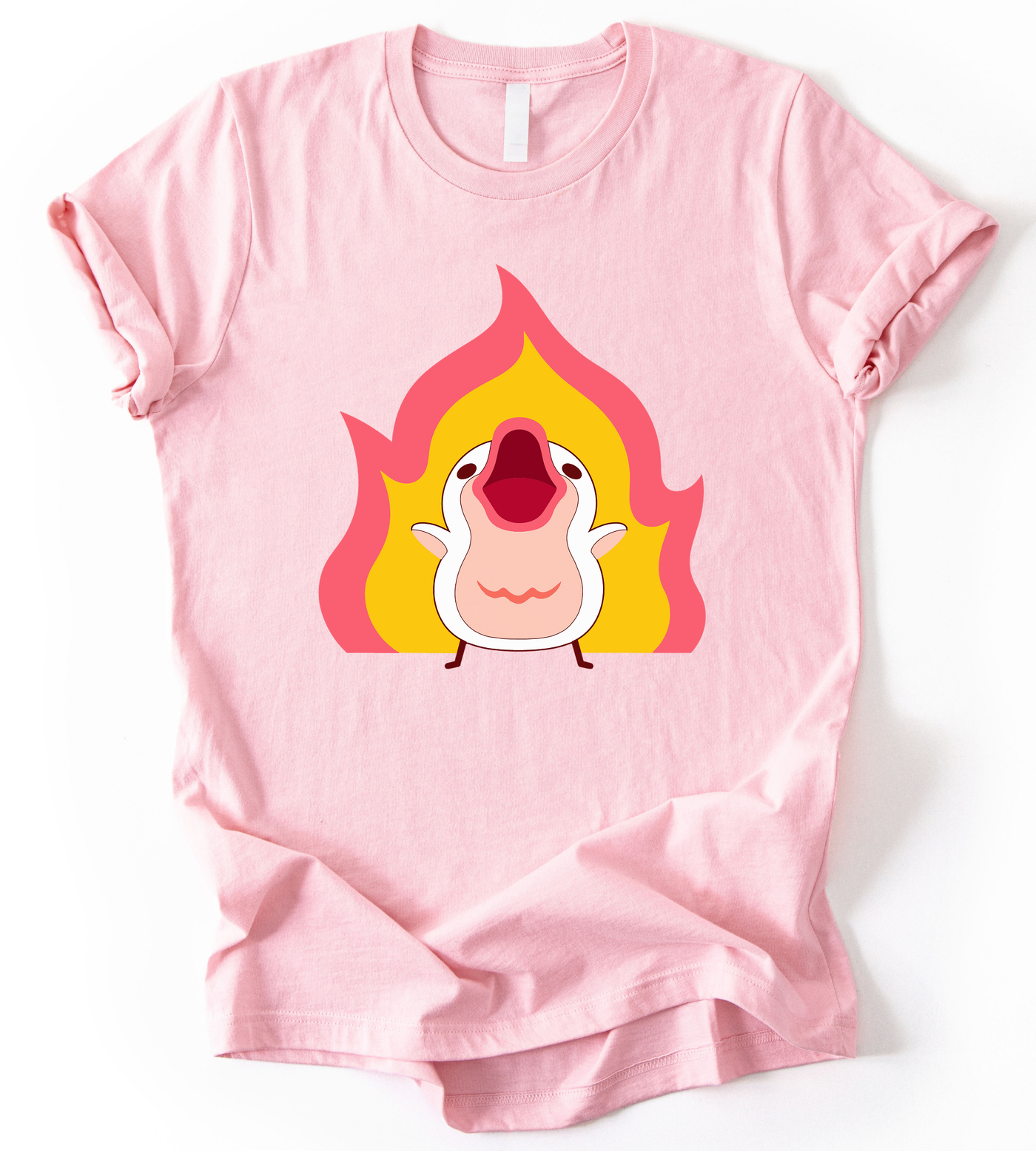 Chick And Flame T-Shirt