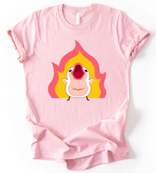 Chick And Flame T-Shirt