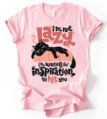 Lazy Im Waiting T-Shirt