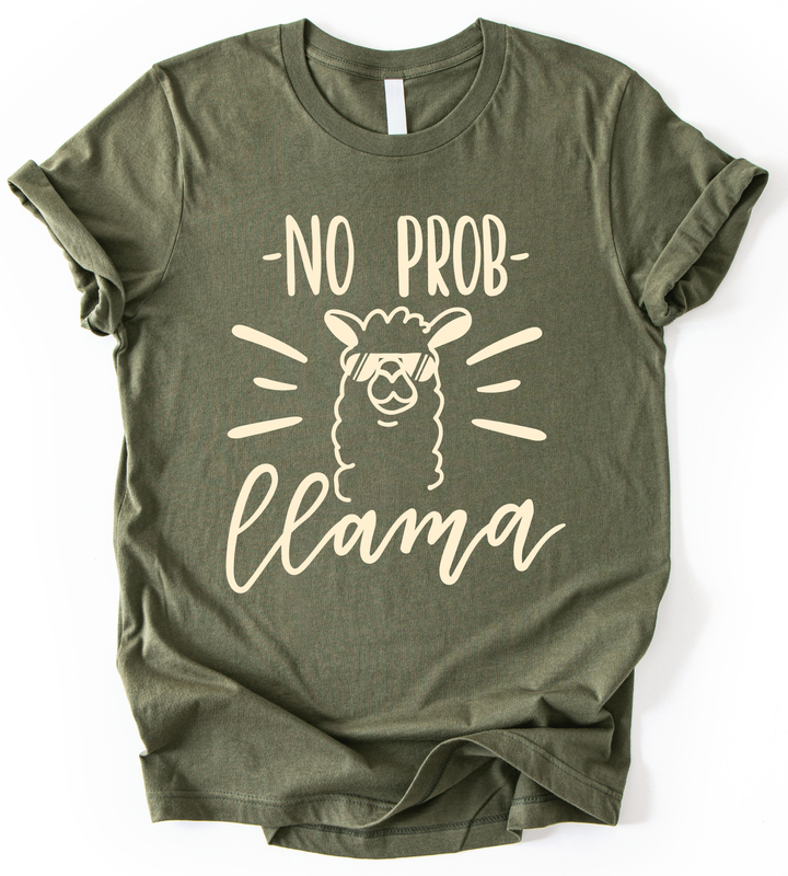 No Prob Llama T-Shirt alternate view