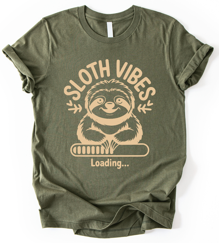 Sloth Vibes T-Shirt alternate view
