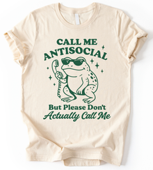 Call Me Antisocial T-Shirt